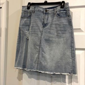 Suzanne Betro Jean skirt